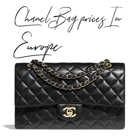 chanel in europe price|chanel europe site.